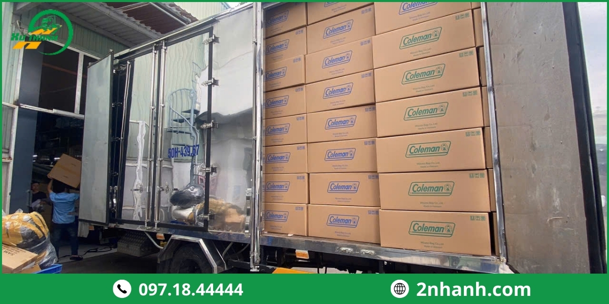 Các bước gửi hàng đi Bình Phước tại 2nhanh