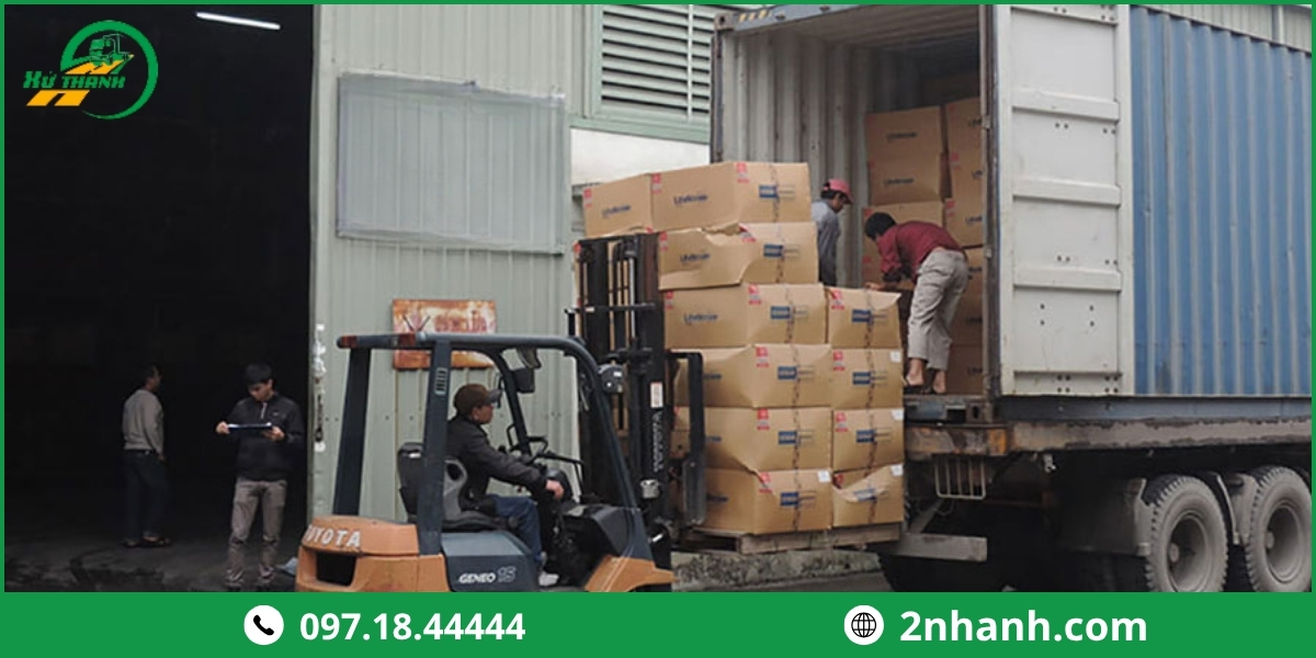 Các mặt hàng thường xuyên vận chuyển đi Hà Tĩnh