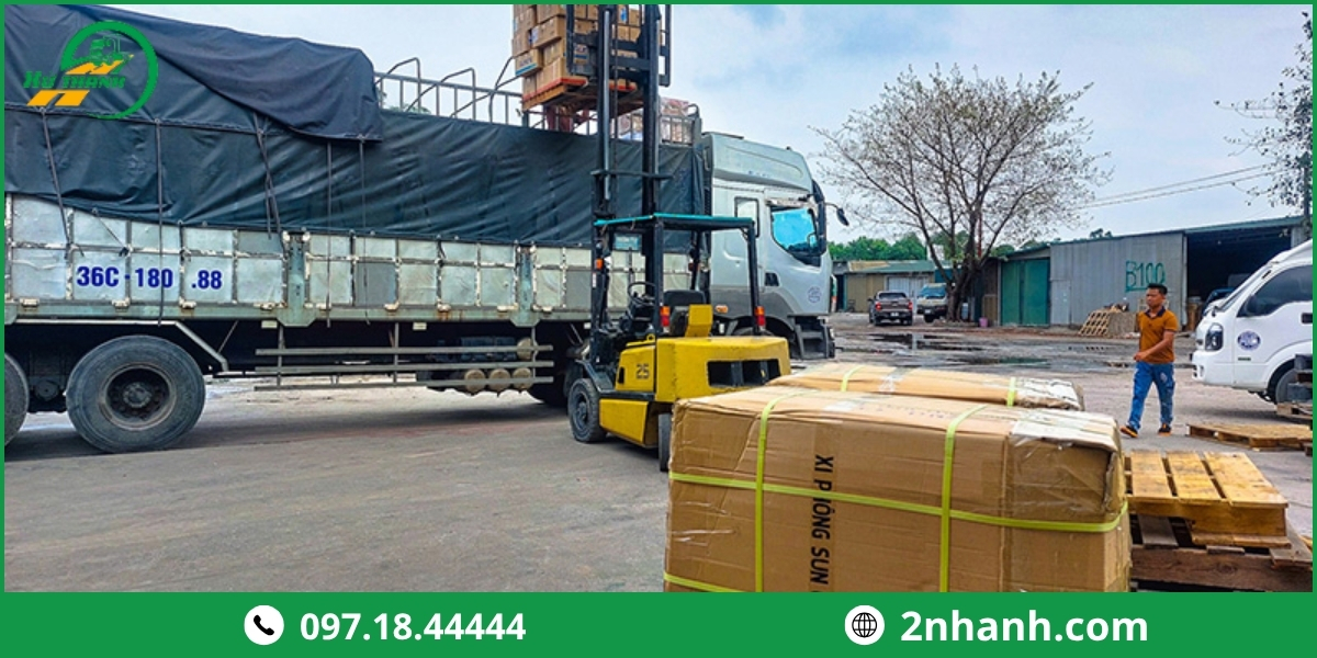 Các phương thức giao nhận hàng khi đi Hà Tĩnh